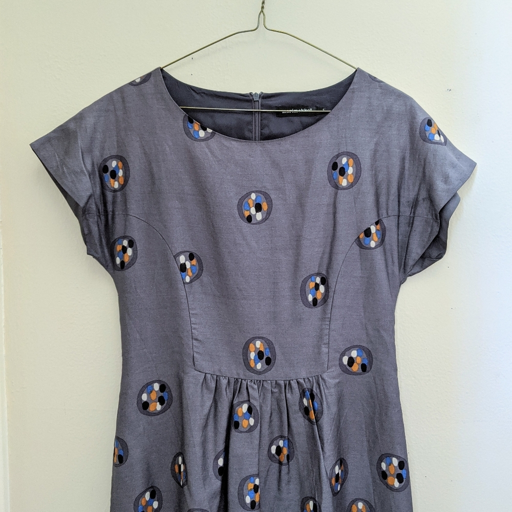Marimekko tailored shift dress (with pockets!)